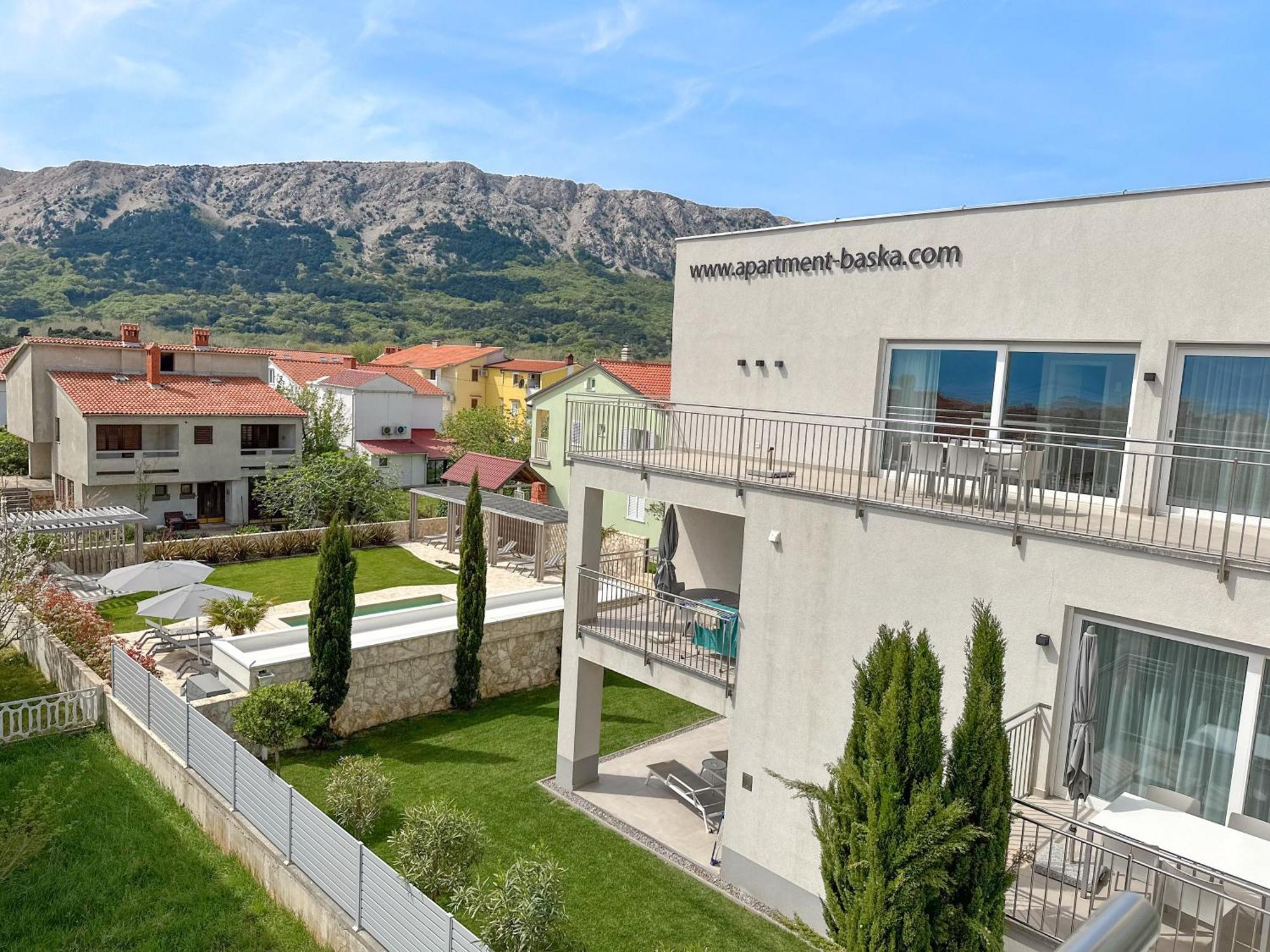 Apartment Baska, Exklusive Apartments Mit Poolarea In Baska, Krk - Kroatien Baška Exterior foto